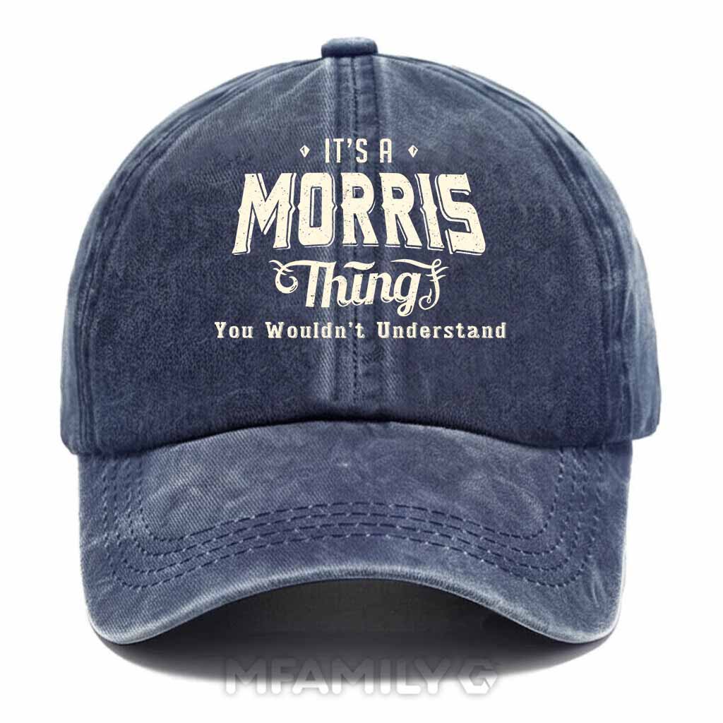 Morris Thing Washed Baseball Cap