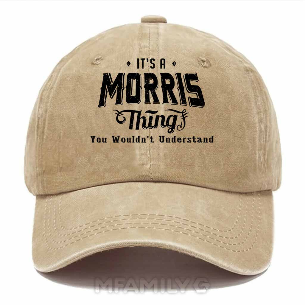 Morris Thing Washed Baseball Cap
