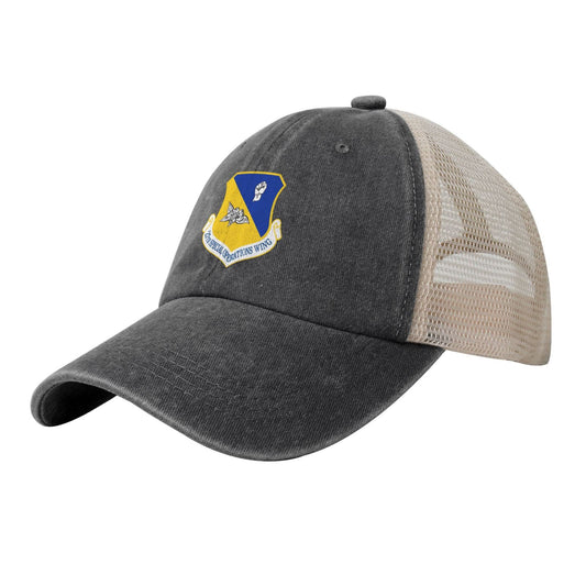27th Special Operations Wing Printed unisex baseball cap adjustable grid baseball cap veteran gift
