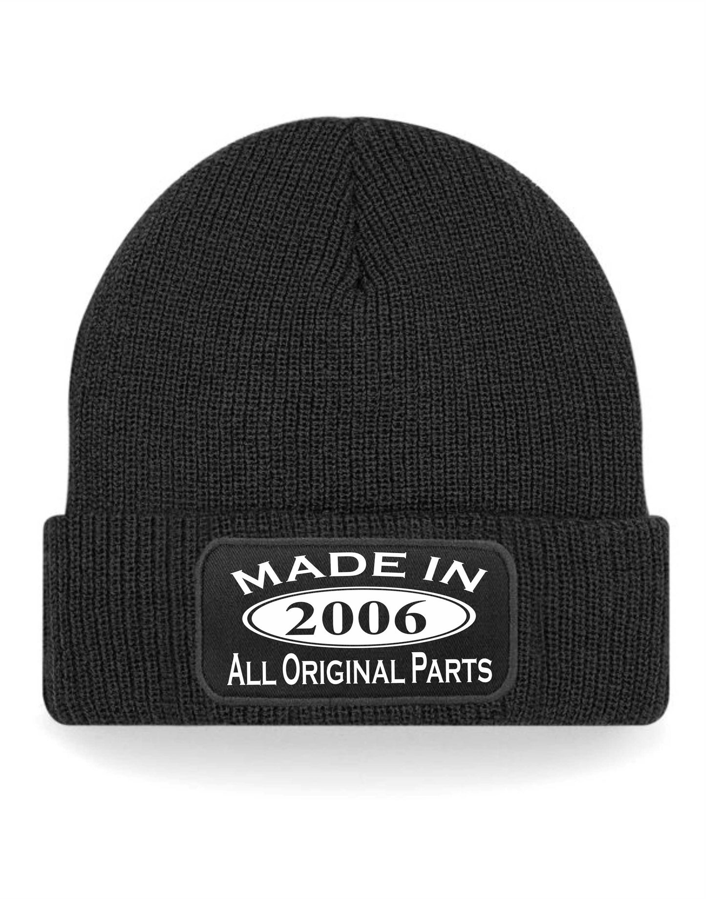 Made In 2006 Beanie Hat 18th Birthday Gift Great For Men & Women