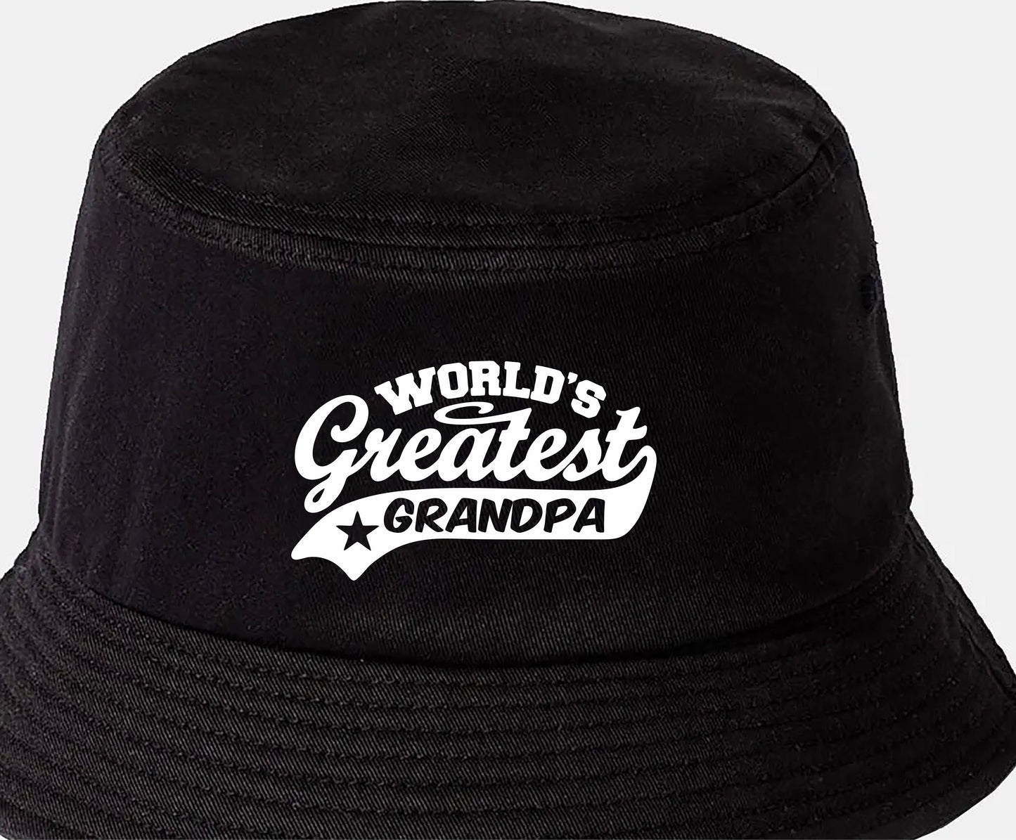 Bucket Hat Greatest Grandpa Birthday Father's Day Present Gift For Him