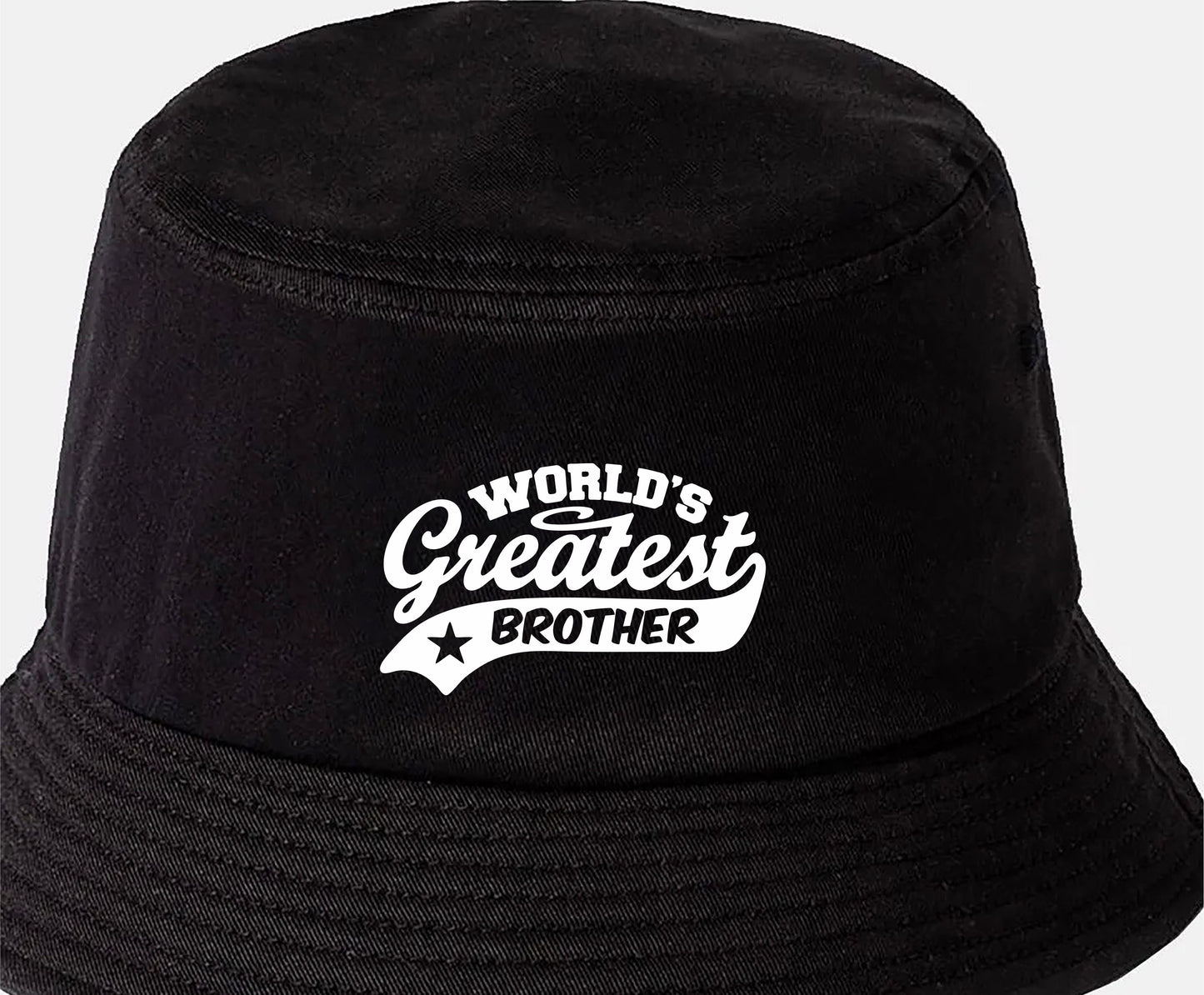 Bucket Hat Greatest Brother Birthday Father's Day Present Gift For Him