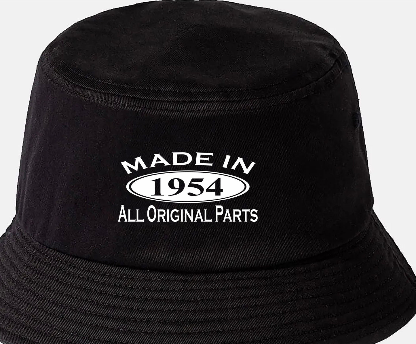 Made in 1954 70th Birthday Bucket Hat Age 70 Gift For Men & Ladies