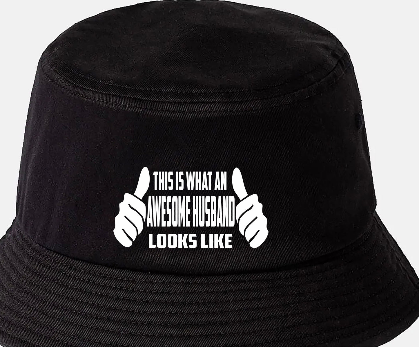 This is What Awesome Husband Looks Like Bucket Hat Birthday Gift Men
