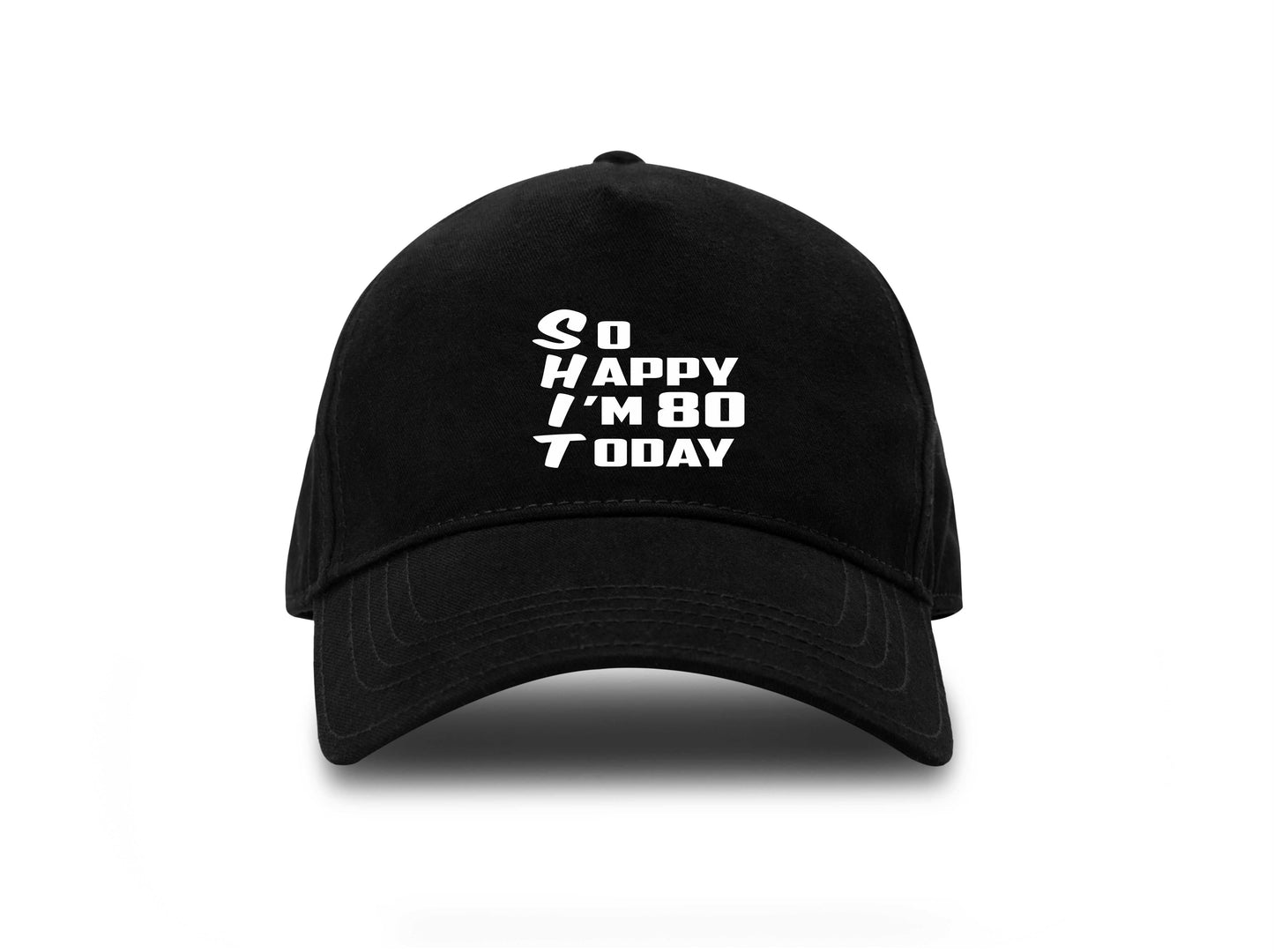 Baseball Cap Funny 80th Birthday Gift For Men & Ladies 80 Year Old Present