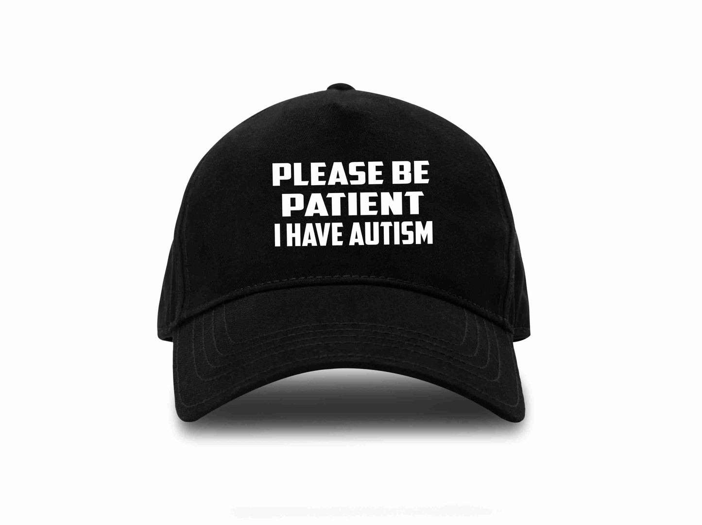 Be Patient I Have Autism Baseball Cap Mental Health Awareness Men & Ladies