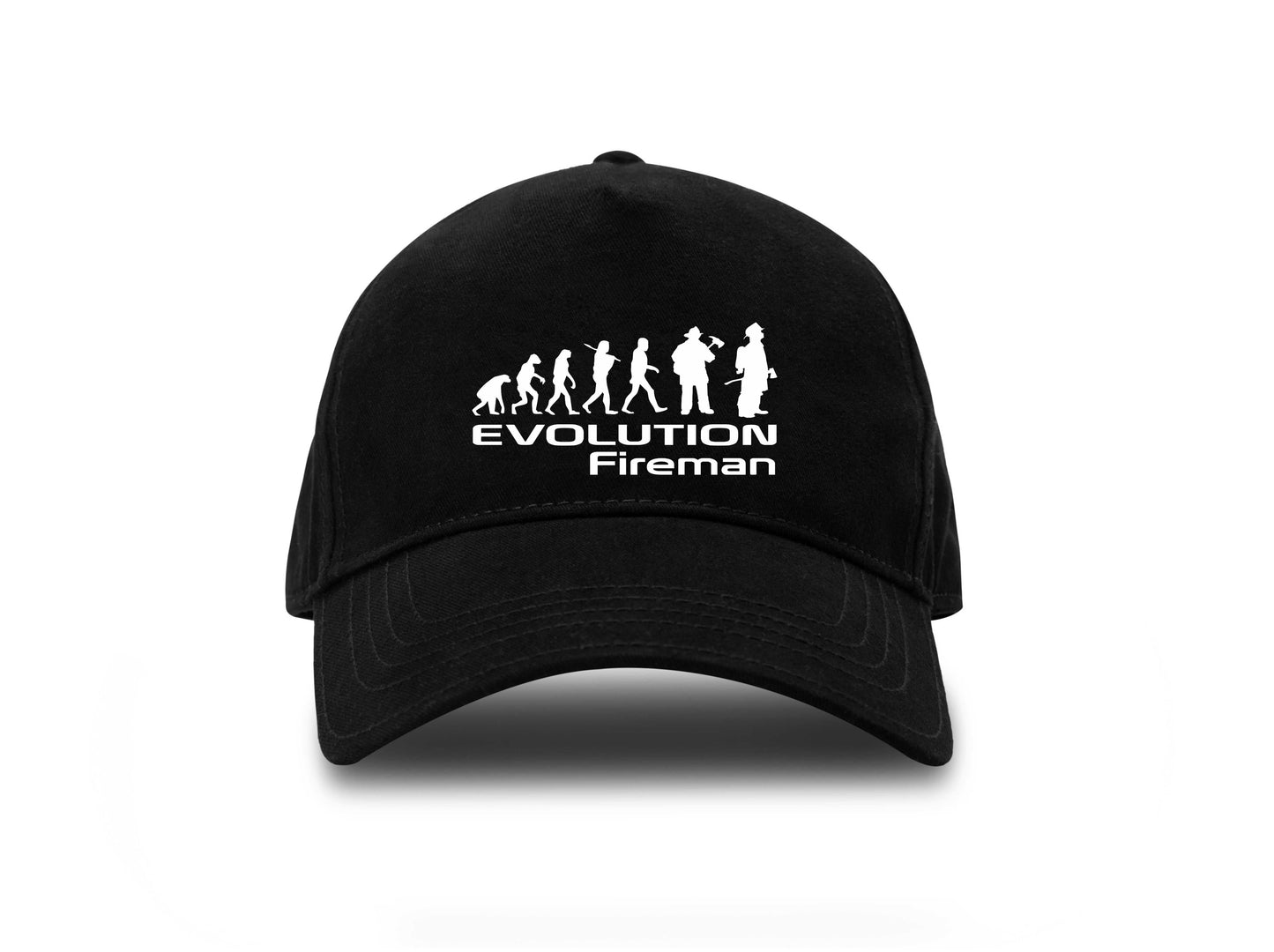 Evolution Of A Fireman Baseball Cap Birthday Gift For Men & Women