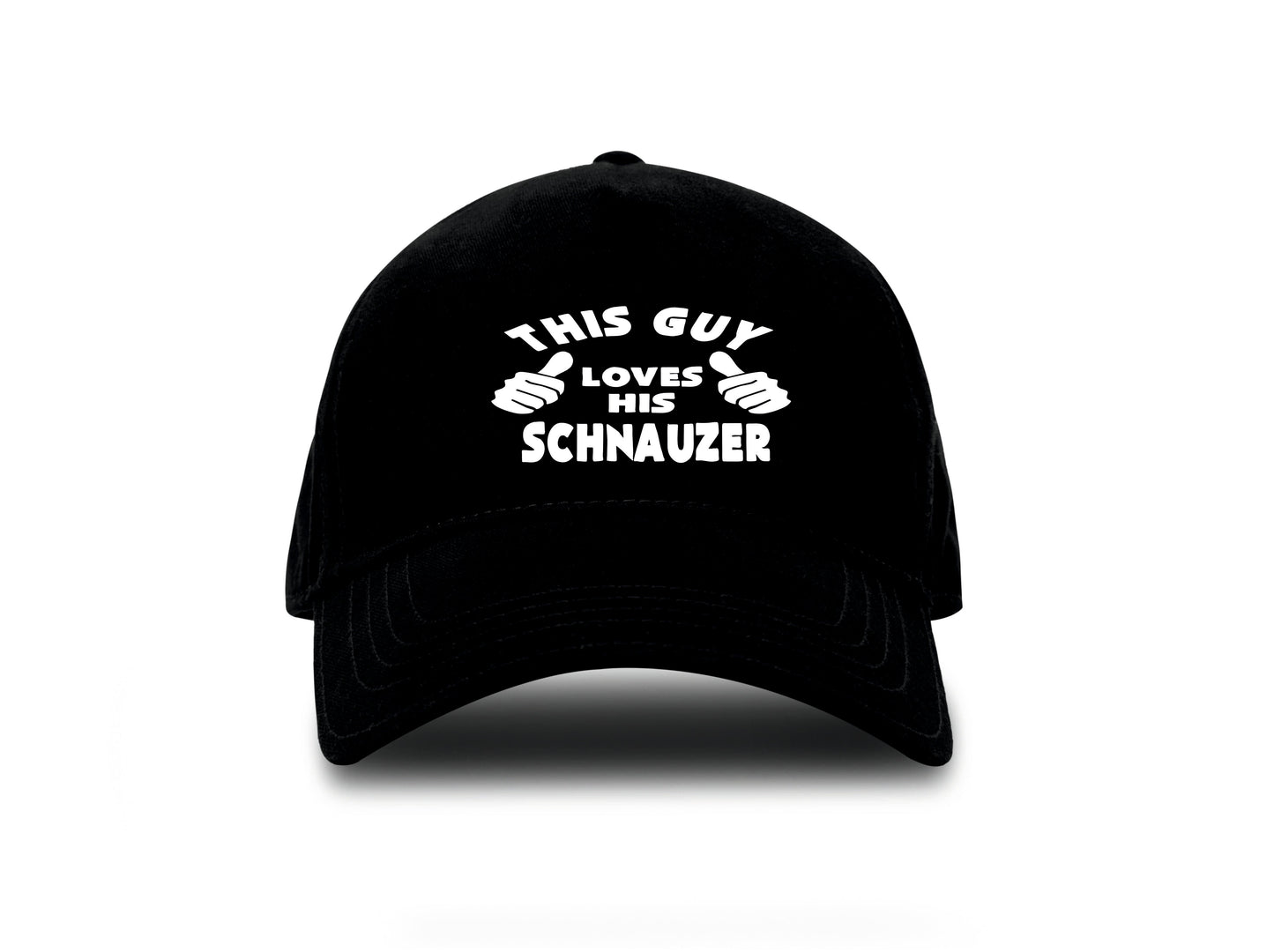 This Guy Loves His Schnauzer Baseball Cap Dog Lover Birthday Gift For Men