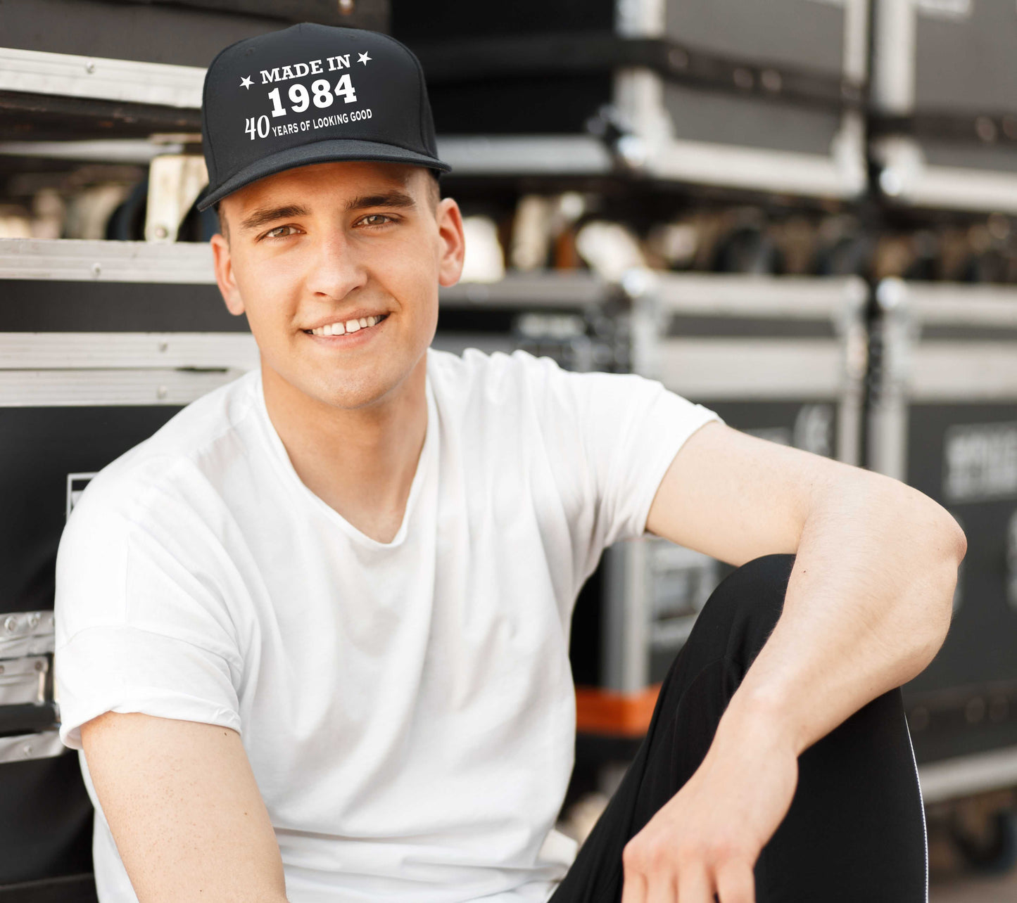 Made in 1984 40th Birthday Baseball Cap 40 Year Old Gift For Men & Ladies