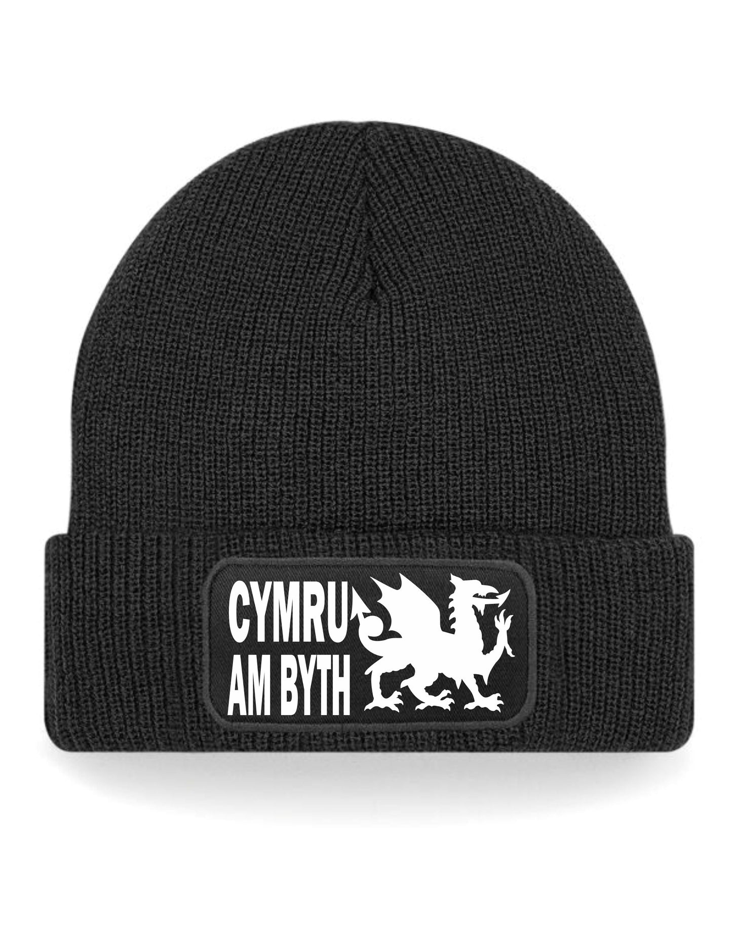 Welsh Dragon Wales Forever Beanie Hat Welsh Gift For Men & Ladies