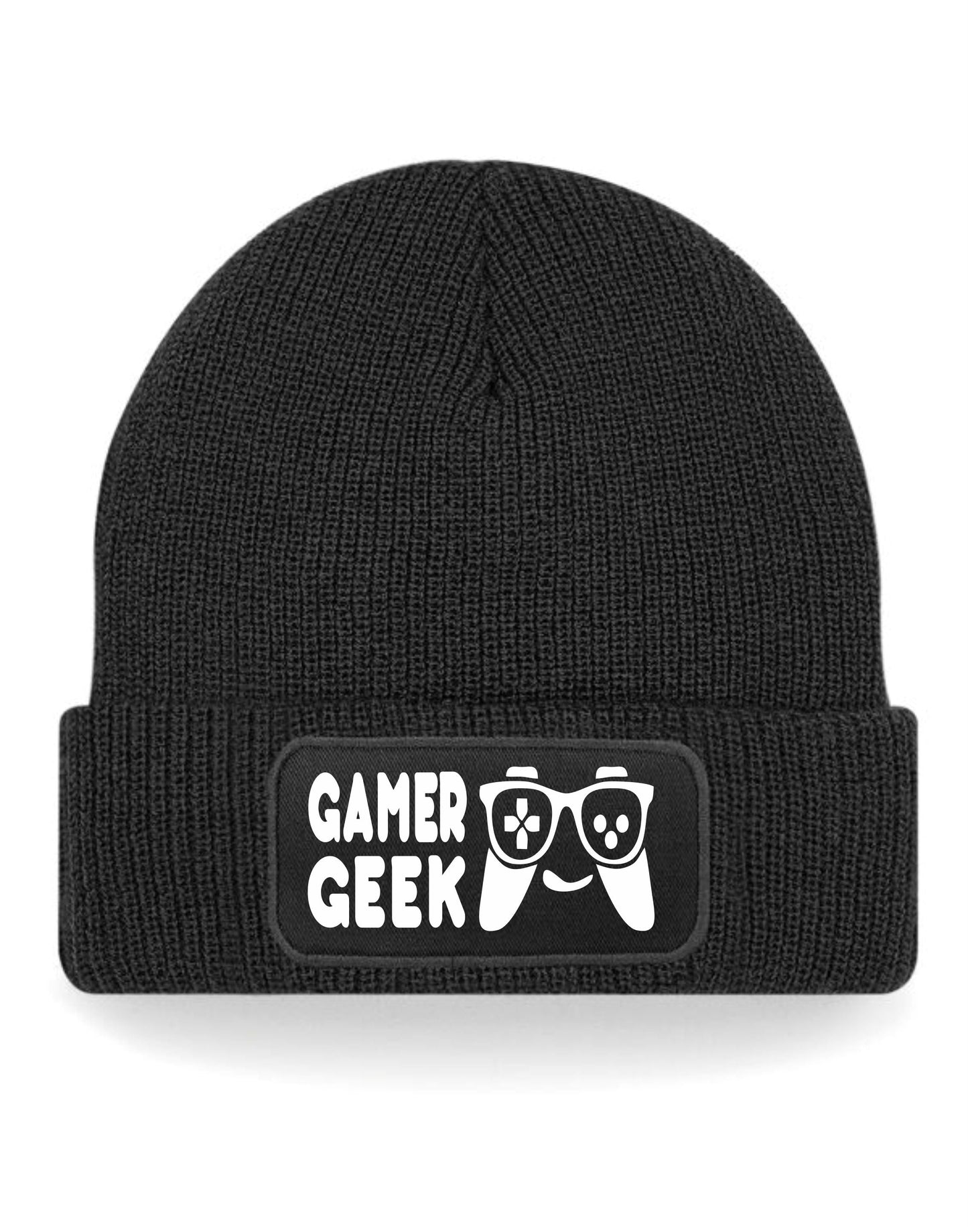 Gamer Geek Beanie Hat Gaming Teenager Gift For Men & Ladies
