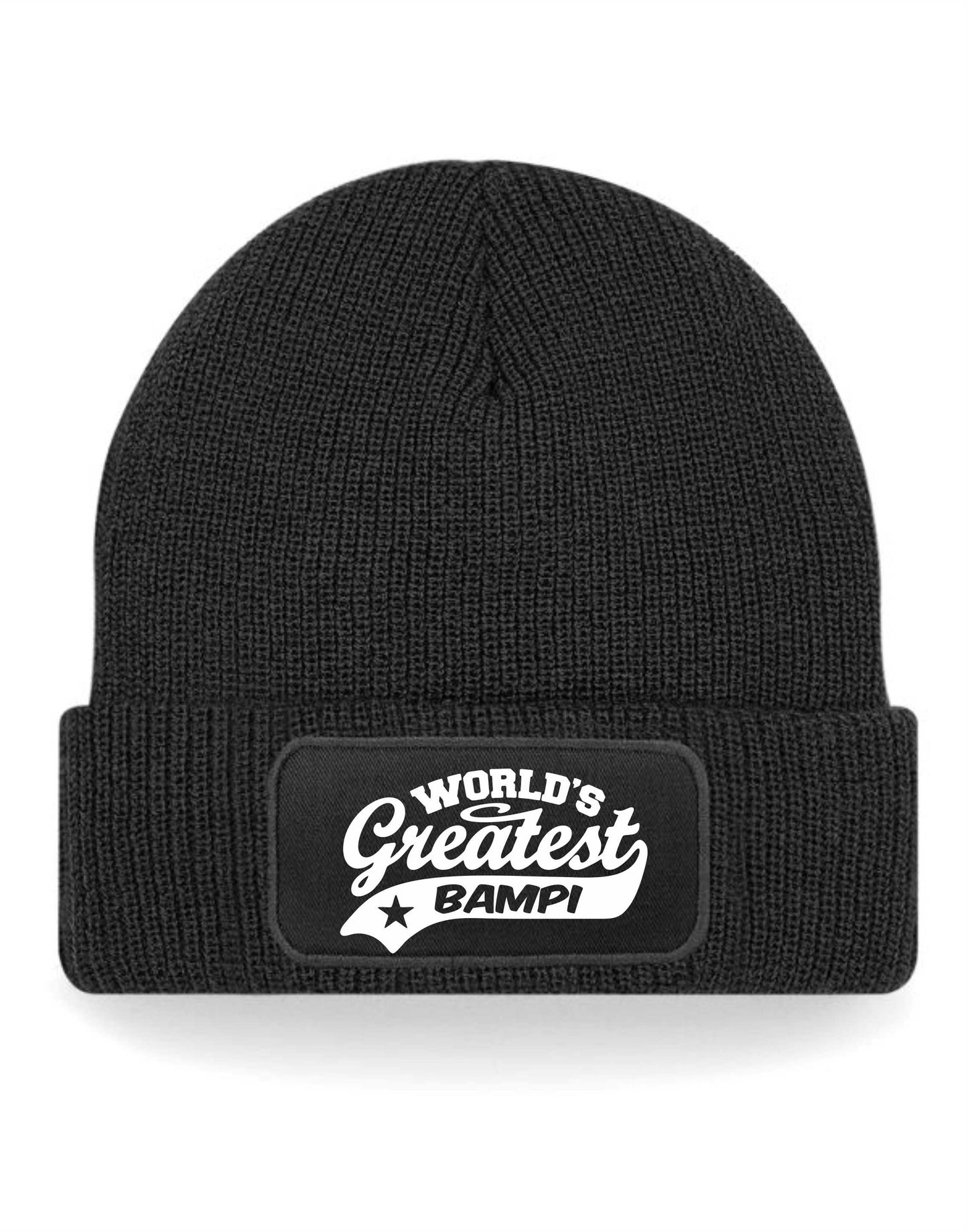 Beanie Hat Greatest Bampi Gift For Men Birthday Present Fathers Day