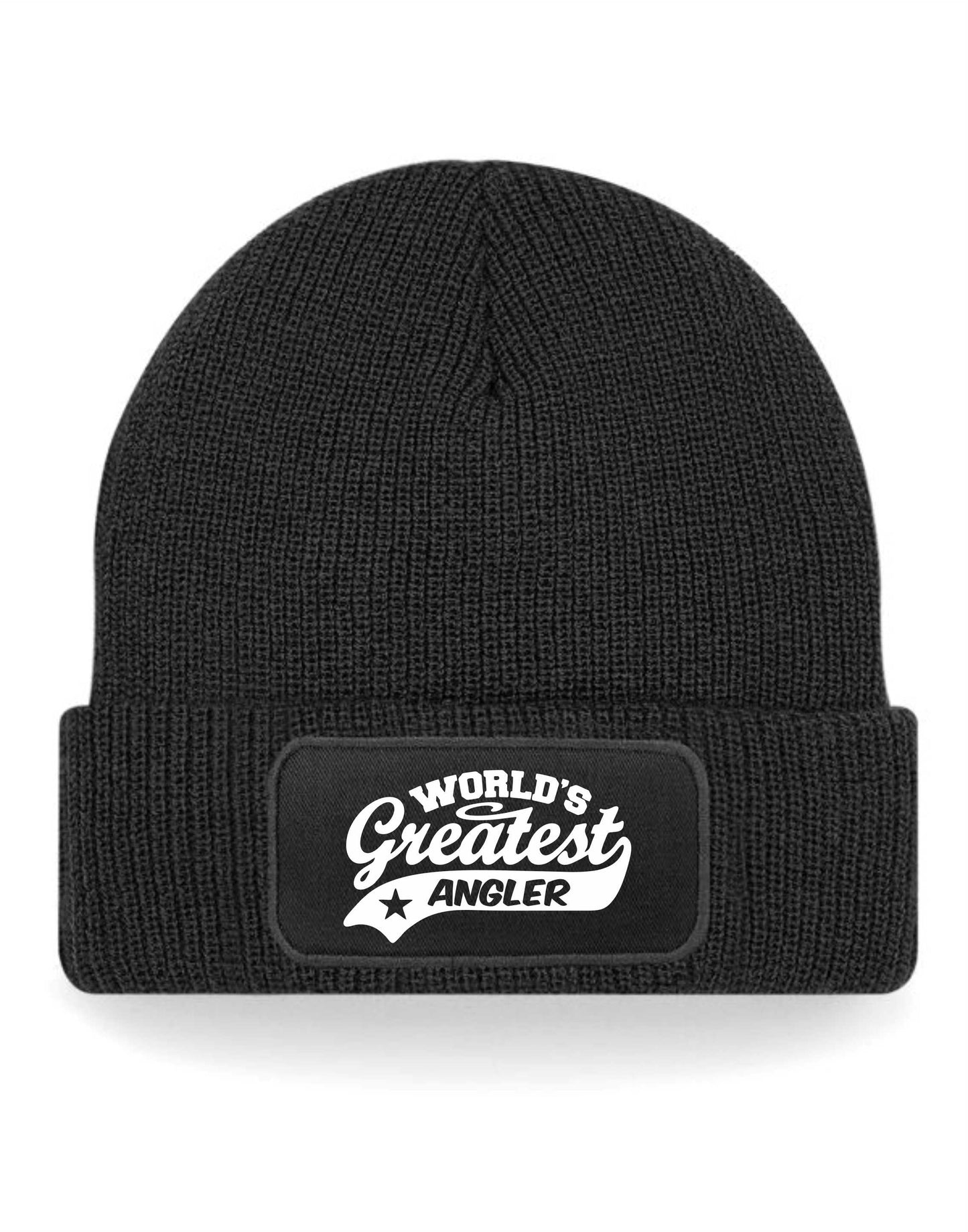 Beanie Hat Greatest Angler Gift For Her Gift For Him Fishing Birthday Present
