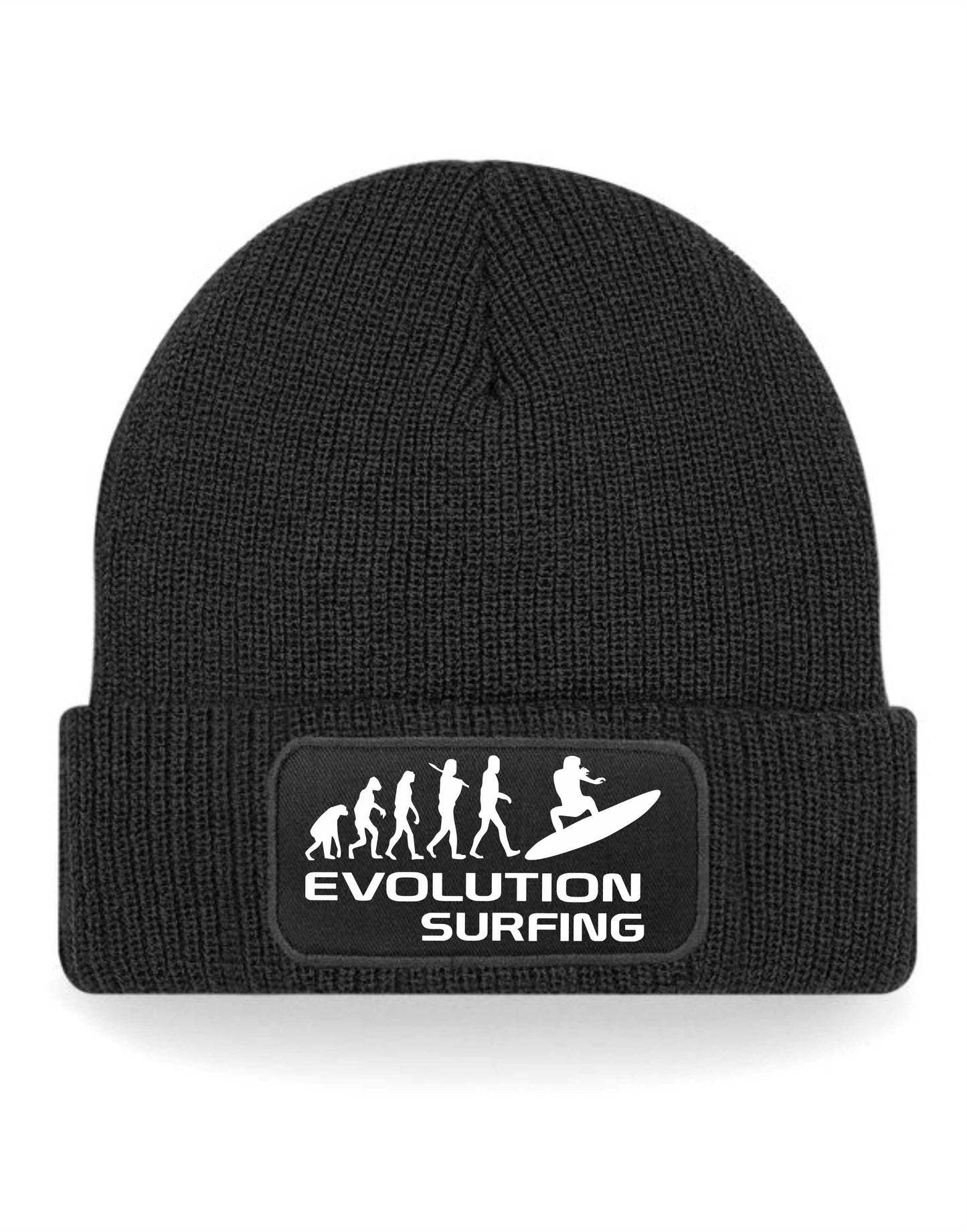Evolution Of Surfing Beanie Hat WaterSport Birthday Gift For Men & Ladies