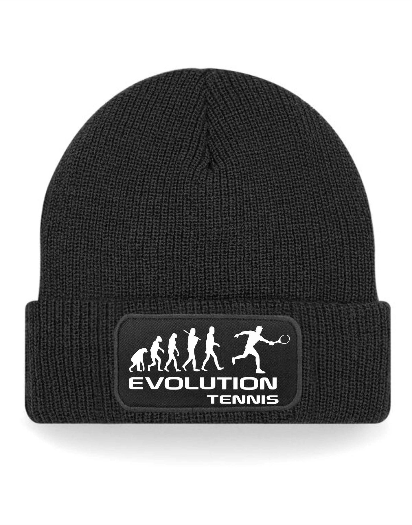 Evolution Of Tennis Beanie Hat Sport Hobby Birthday Gift For Men & Ladies