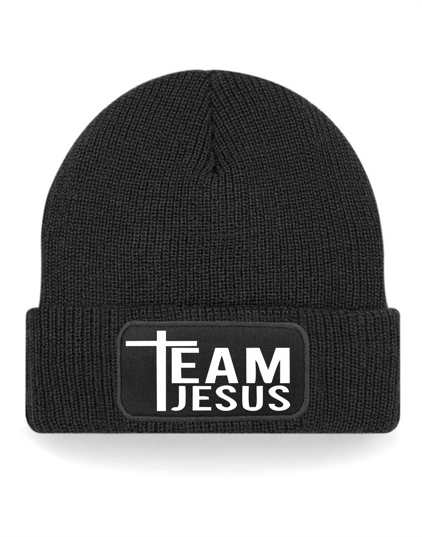 Team Jesus Beanie Hat Religious Birthday Gift For Men & Ladies