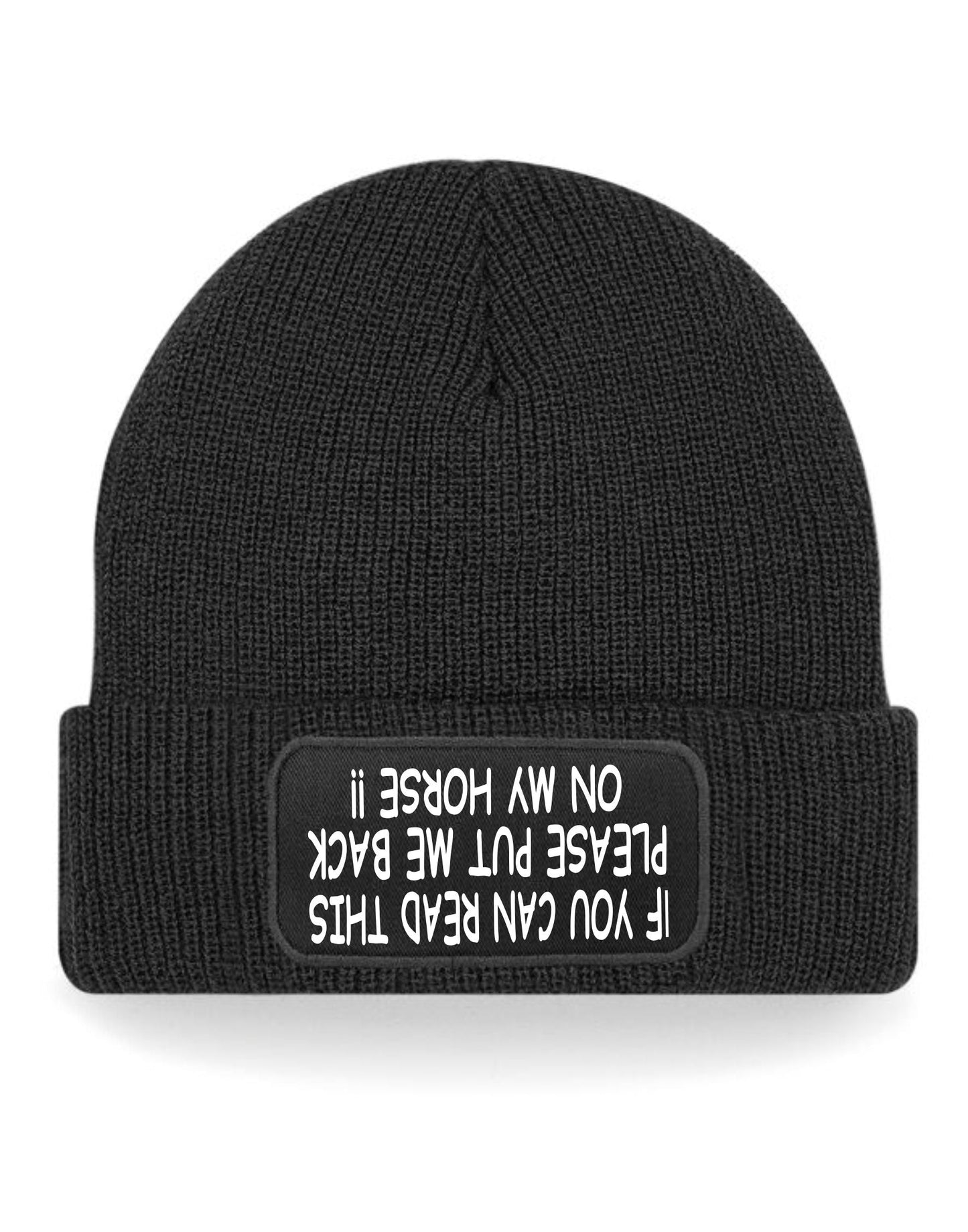 If You Can Read This Horse Riding Beanie Hat Gift Idea for Horse Lovers
