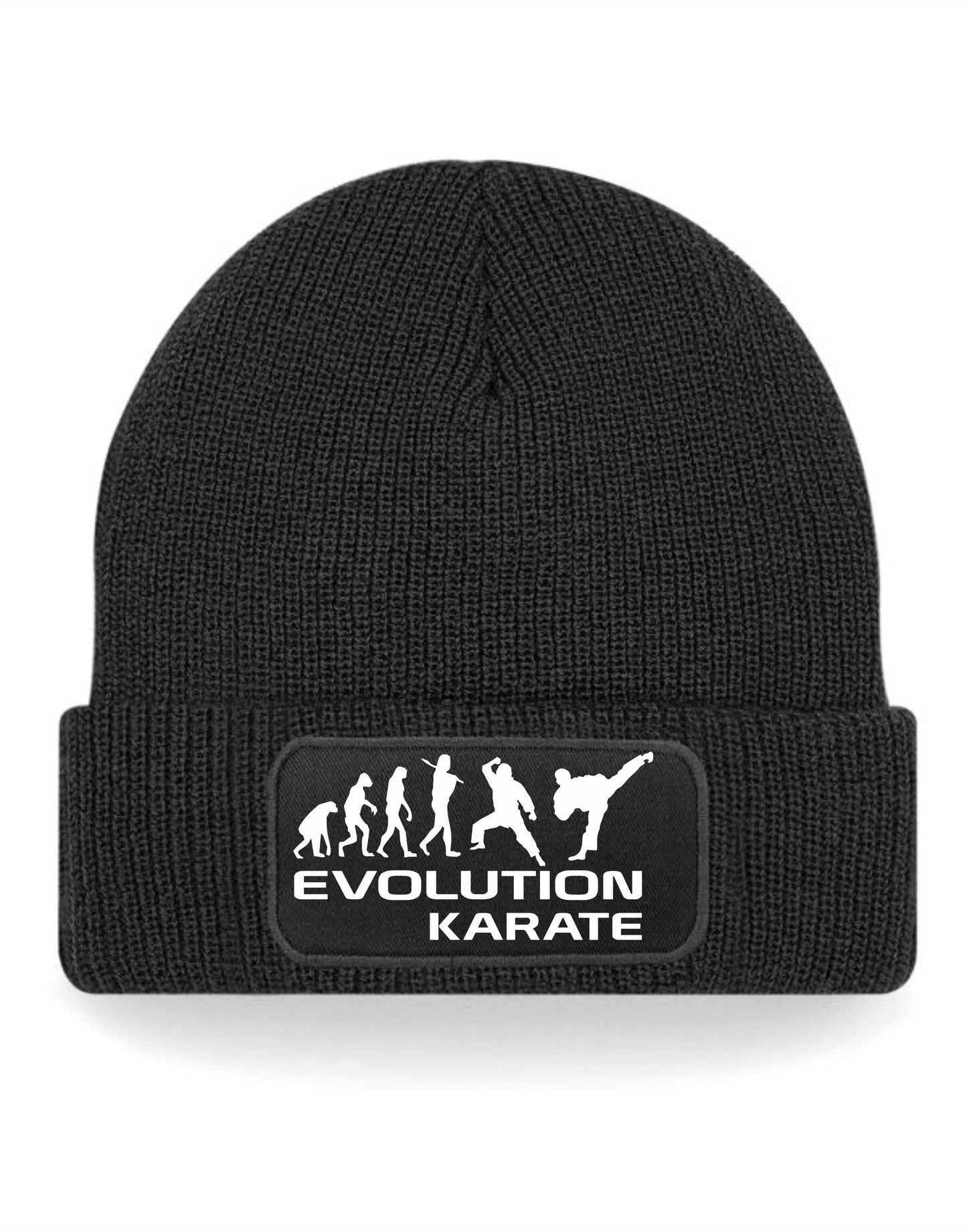 Evolution Of Karate Beanie Hat Martial Arts Birthday Gift For Men & Ladies