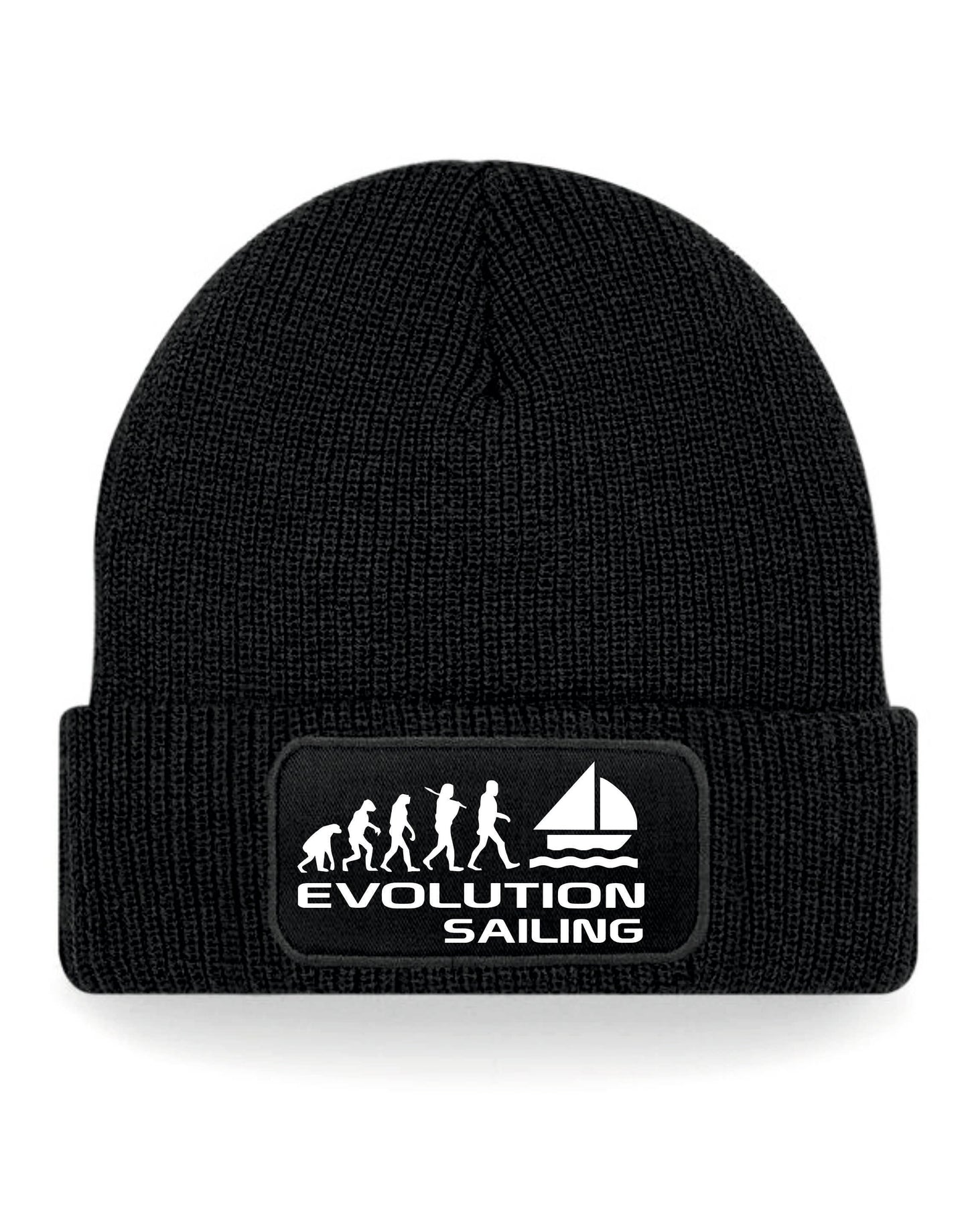 Evolution Of Sailing Beanie Hat Sport Hobby Birthday Gift For Men & Ladies