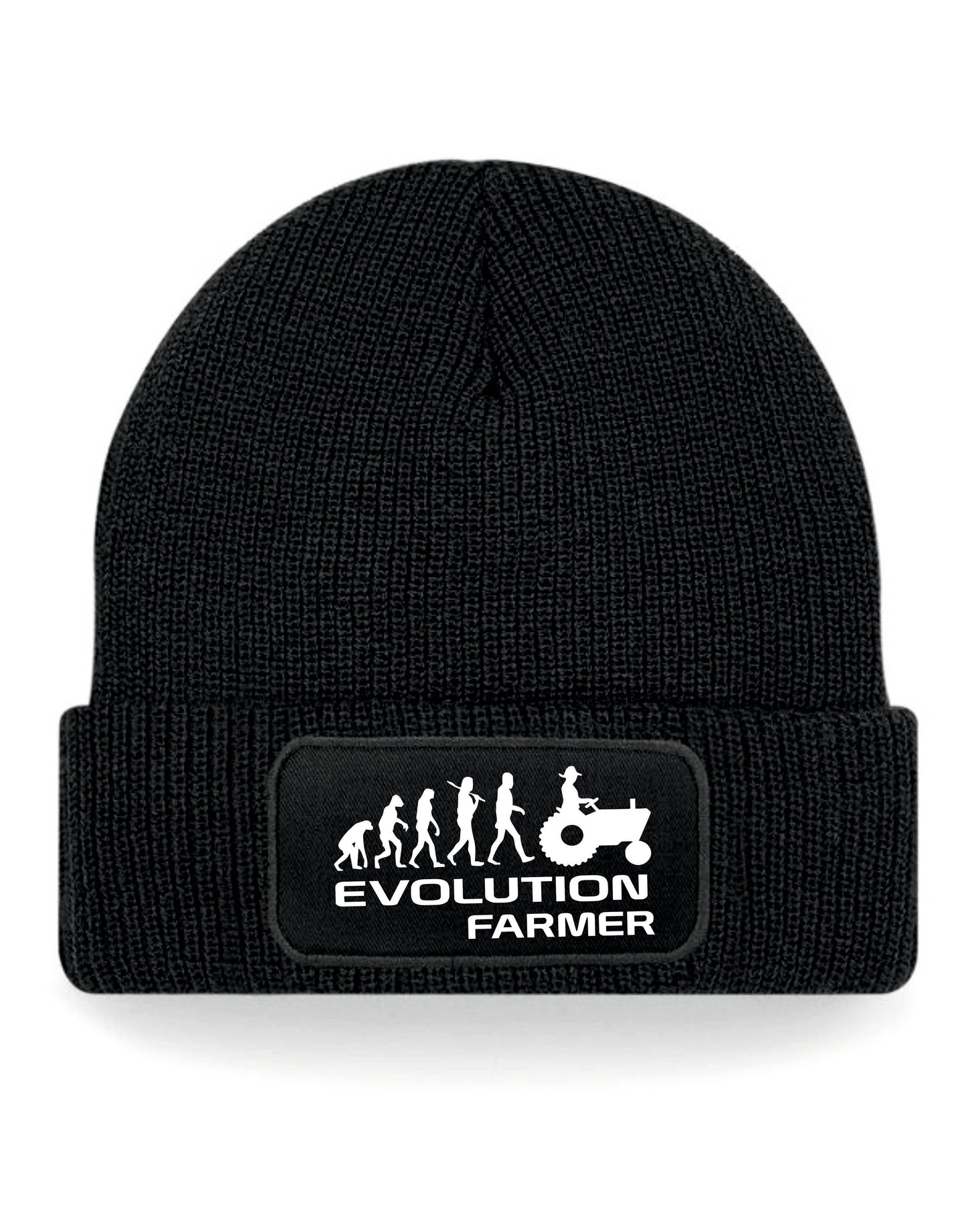 Evolution Of Farmer Beanie Birthday Gift Great For Men & Women