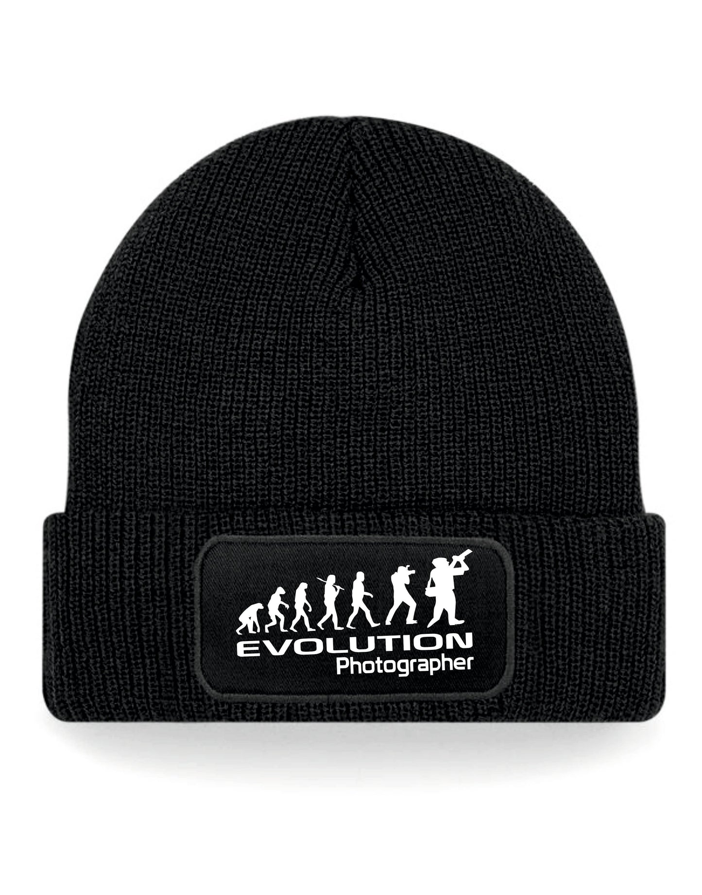 Evolution Of Photographer Beanie Birthday Gift Great For Men & Women