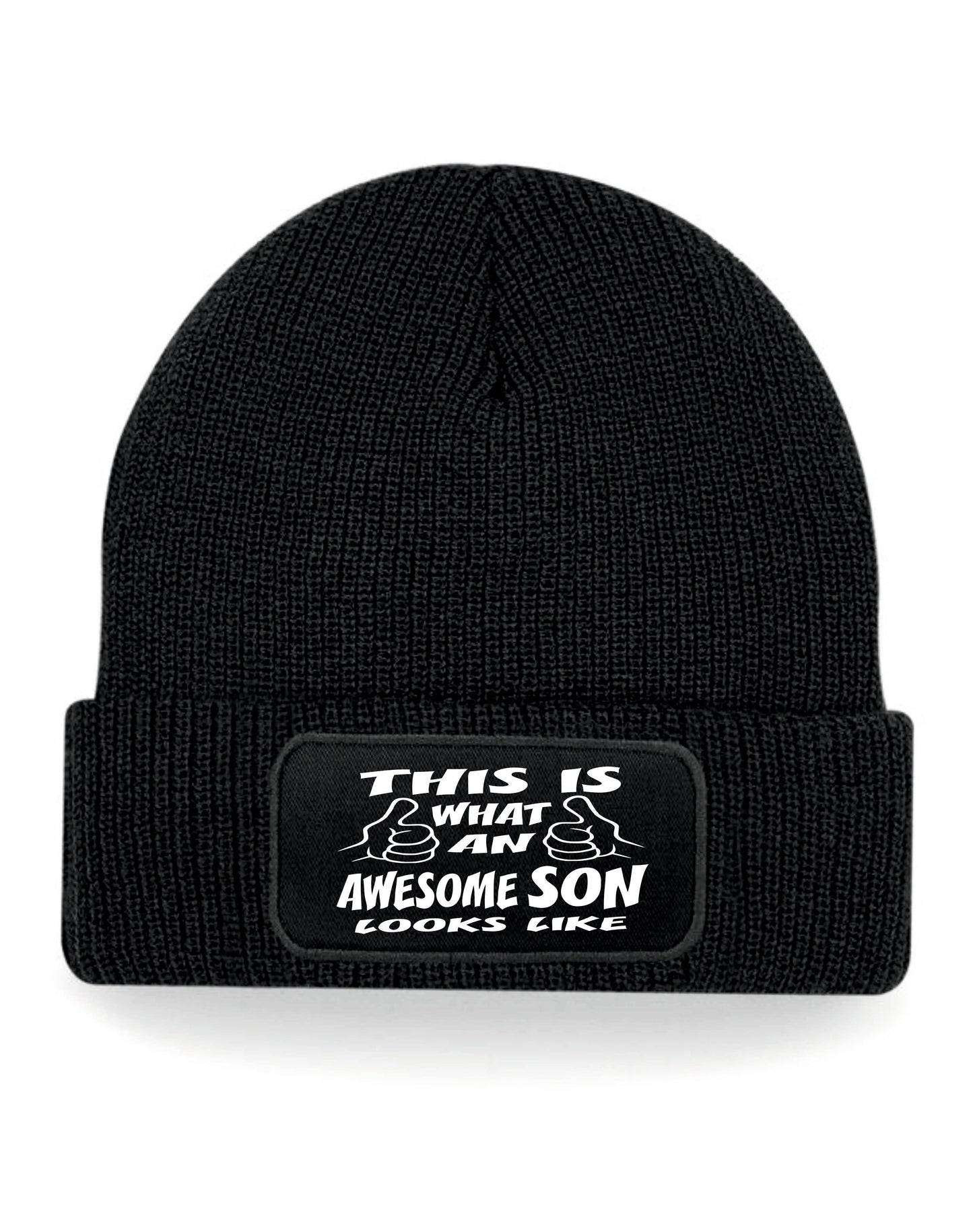 This Is What Awesome Son Looks Like Beanie Birthday Gift Great For Men