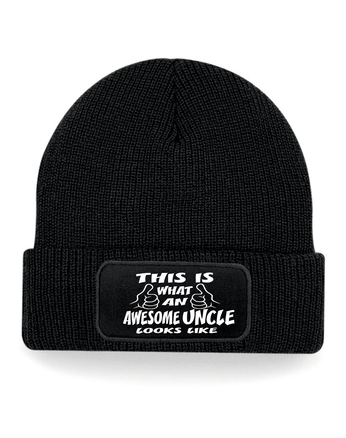 This Is What Awesome Uncle Looks Like Beanie Birthday Gift Great For Men