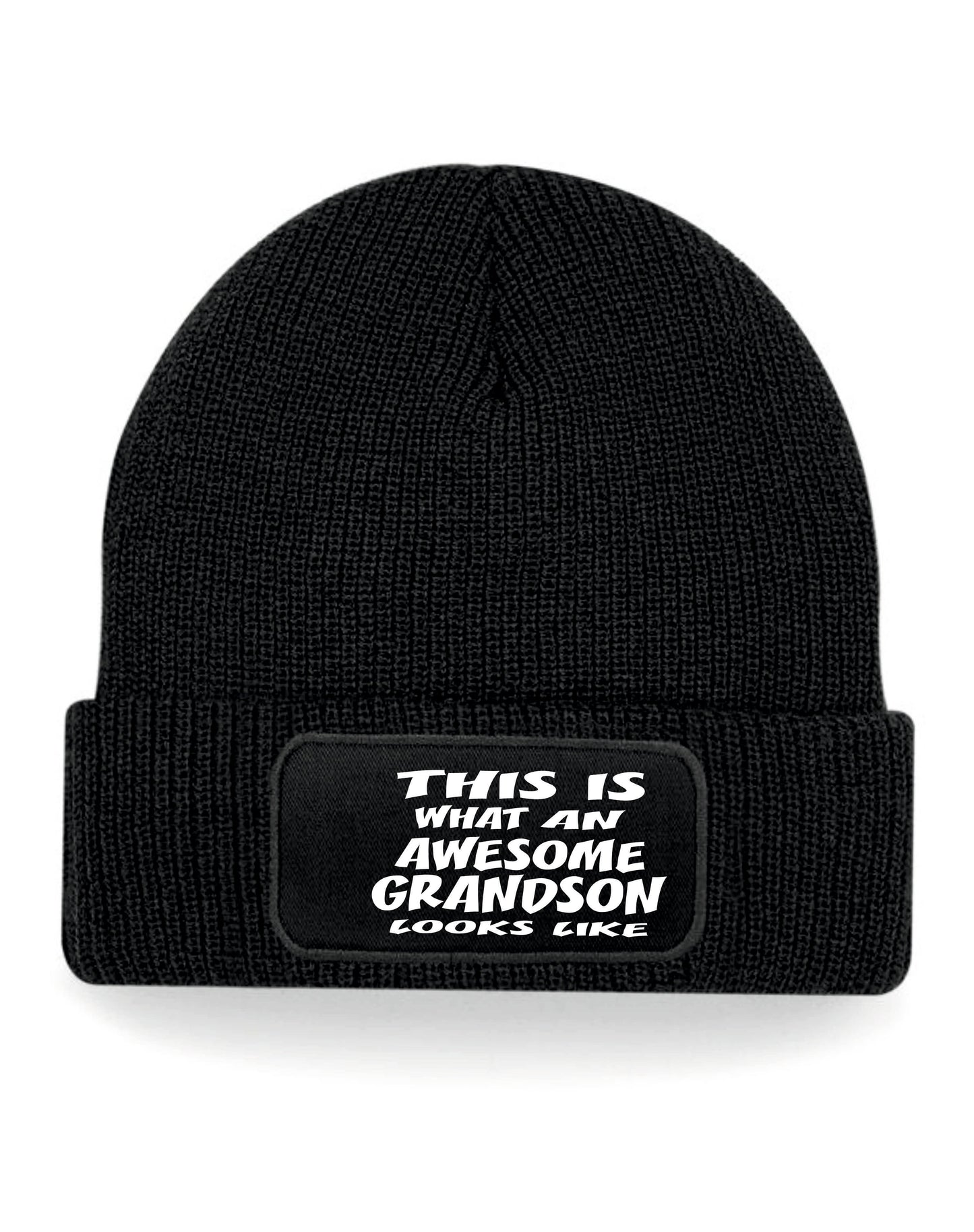 This Is What Awesome Grandson Looks Like Beanie Birthday Gift Great For Men