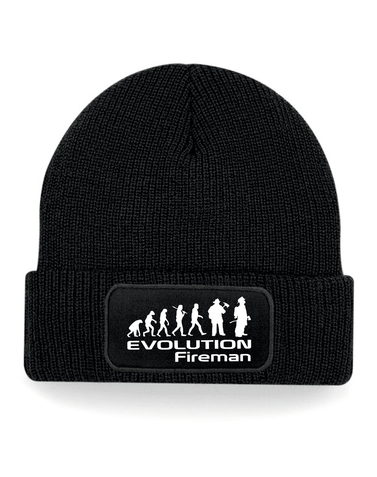 Evolution Of A Fireman Beanie Birthday Gift Great For Men
