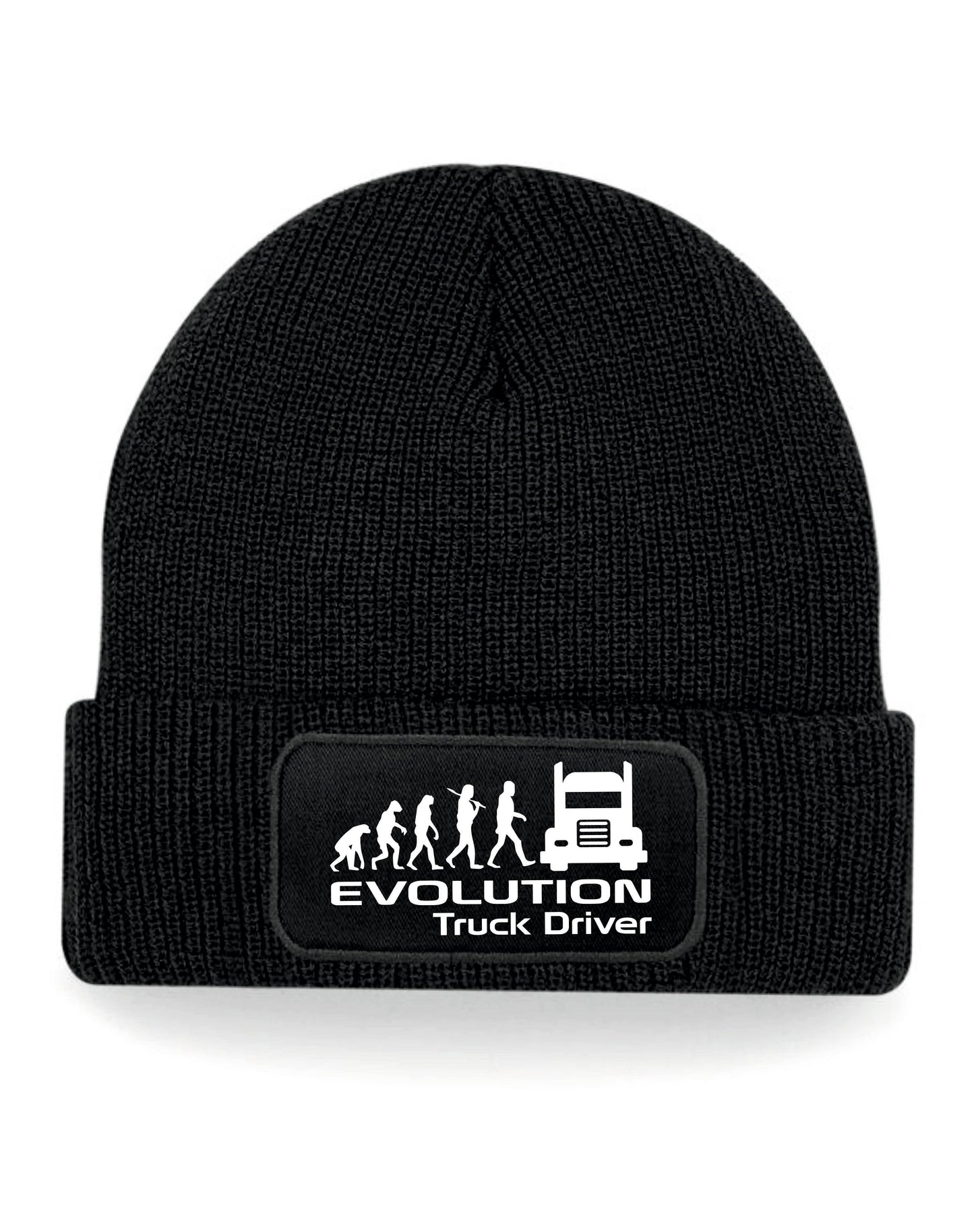 Evolution Of Truck Driver Beanie Hat Birthday Gift Great For Men & Ladies