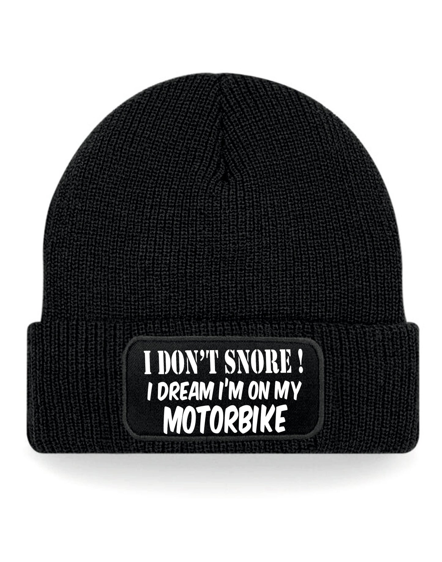 I Dream On My Motorbike Beanie Hat Birthday Gift Great For Men & Ladies