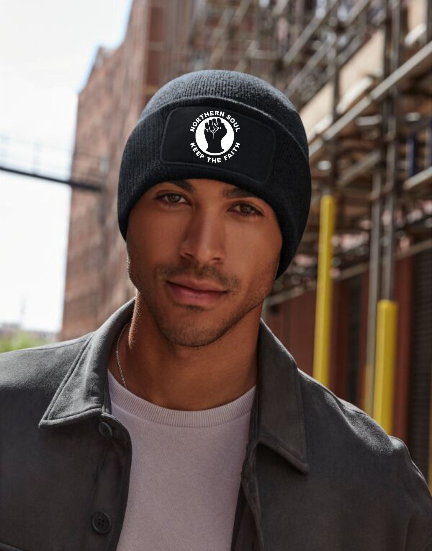 Northern Soul Beanie Hat Music Lover Gift For Men & Ladies Birthday Present
