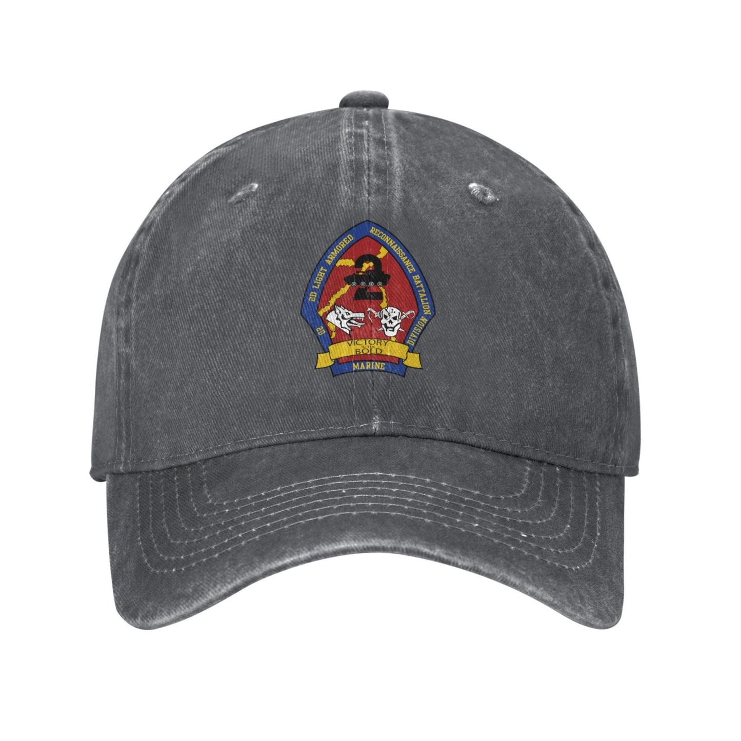 2D LAR BN Logo Printed unisex baseball cap adjustable cap veteran gift