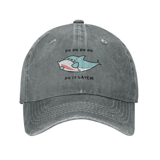 Do It Later Printing unisex baseball cap adjustable hats Outdoor leisure hat trucker cap