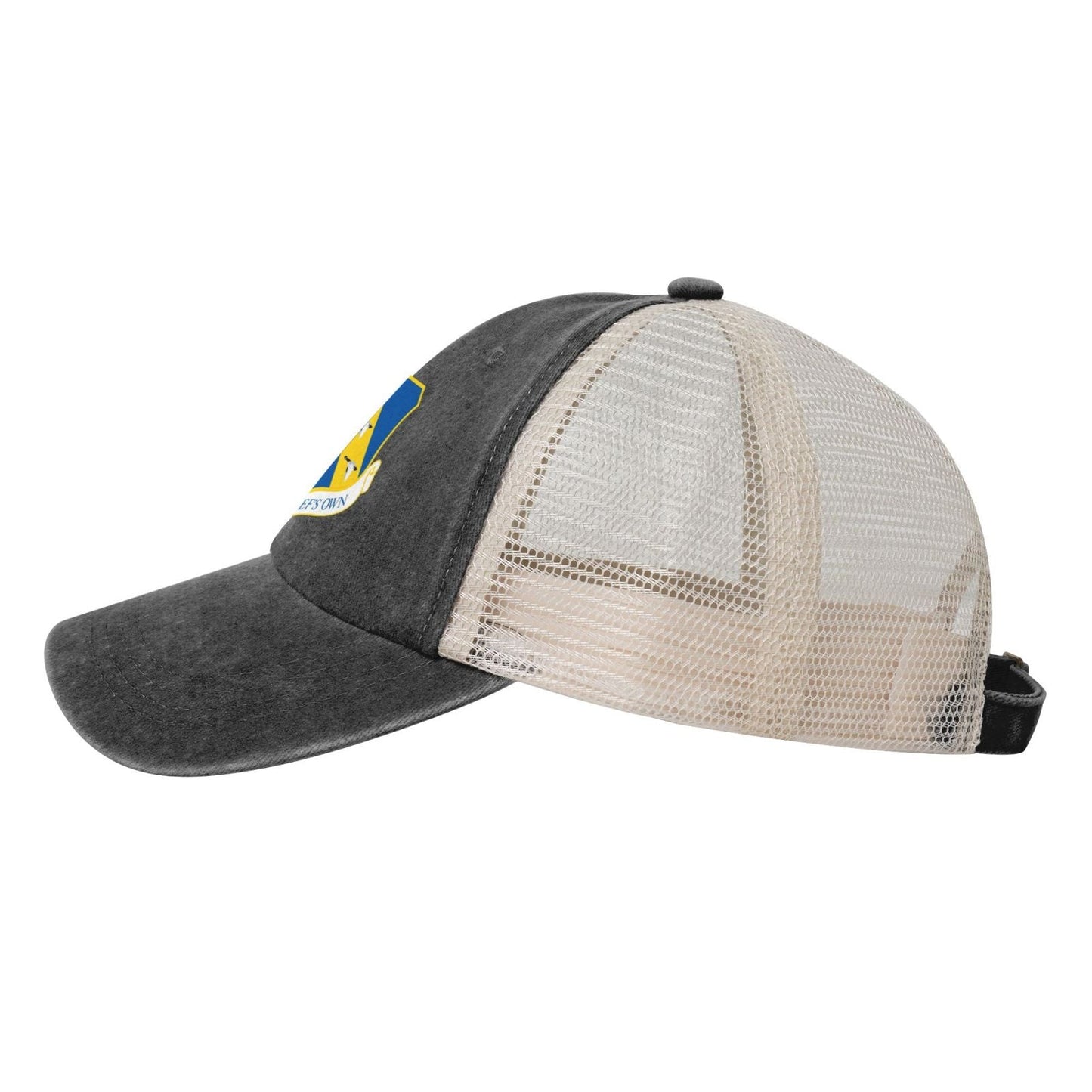 11th Wing Printed unisex baseball cap adjustable grid baseball cap veteran gift