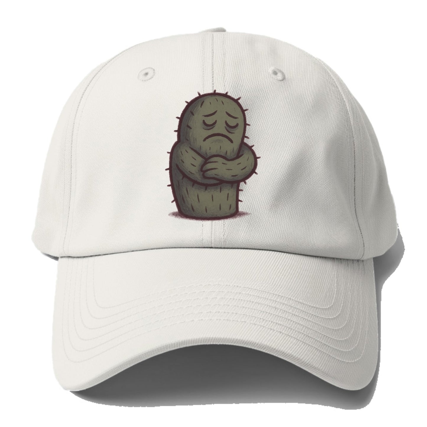 SINGLE IS VALID | Content cactus hugging itself - Baseball Cap