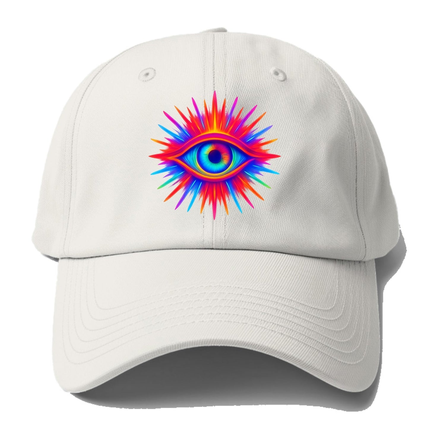 Rainbow Third Eye - Prismatic eye radiat Baseball Cap