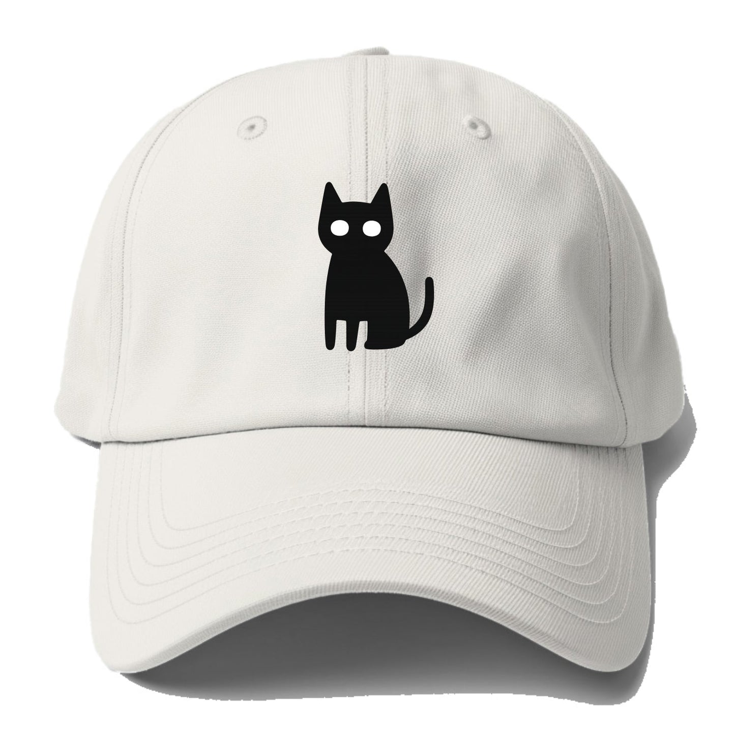 YOU MUST EMBRACE THE VOID | Black cat st - Baseball Cap