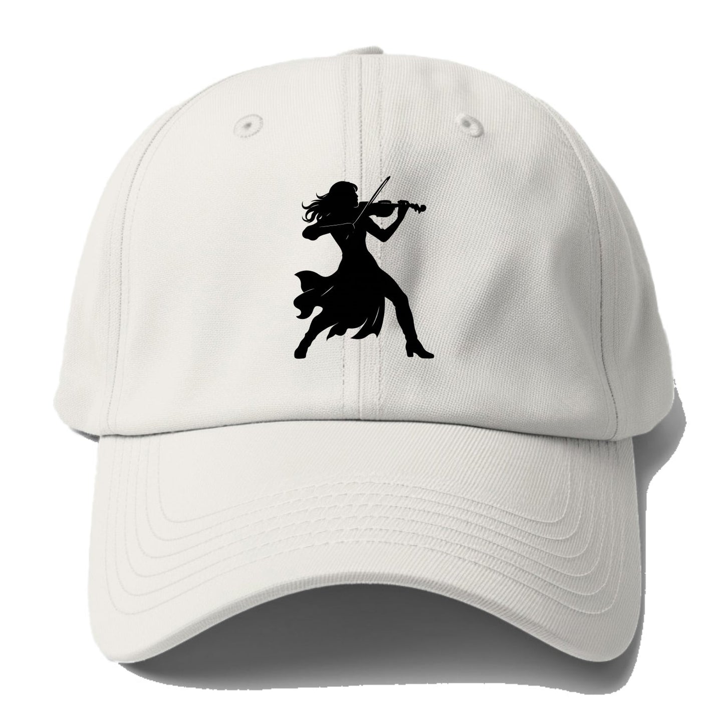 Violinist performing dramatic pose - Baseball Cap