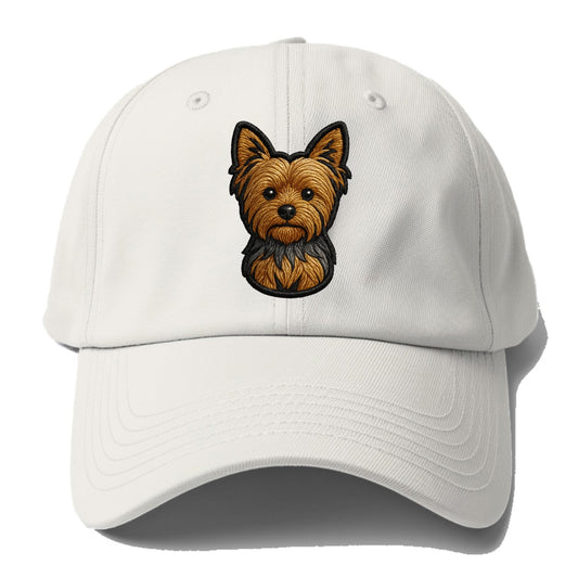 Yorkshire Terrier - Modern tiny dog logo - Baseball Cap