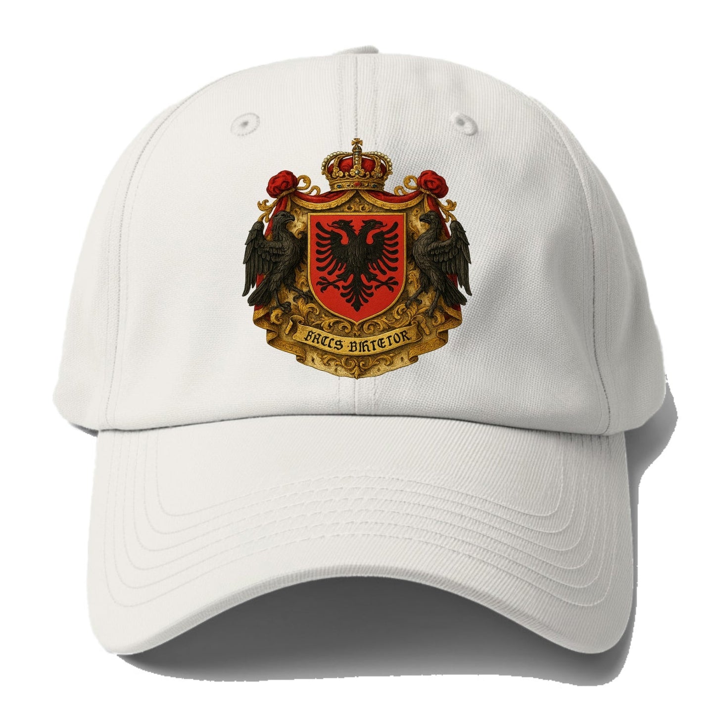 Albania Double Eagle Emblem  - Baseball Cap