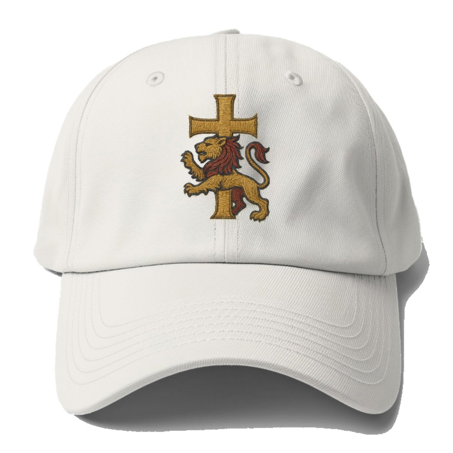 Lion and Cross  - Baseball Cap