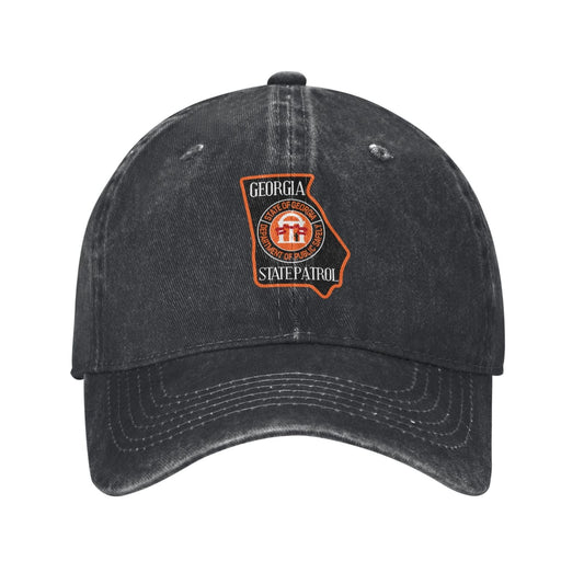 Georgia Highway Patrol State Police Printing unisex baseball cap adjustable hats veteran gift