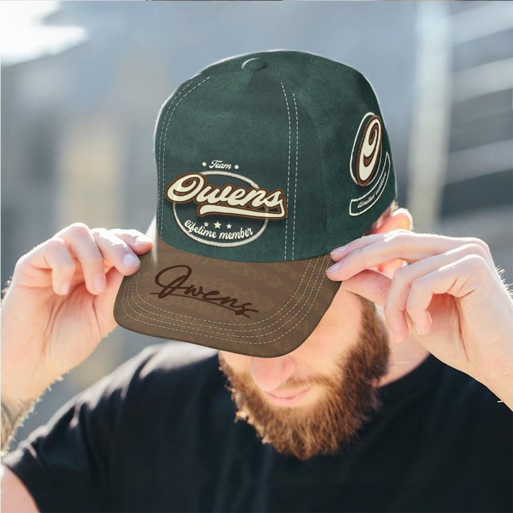Owens Vintage Lifetime Member Baseball Cap