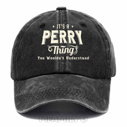 Perry Thing Washed Baseball Cap