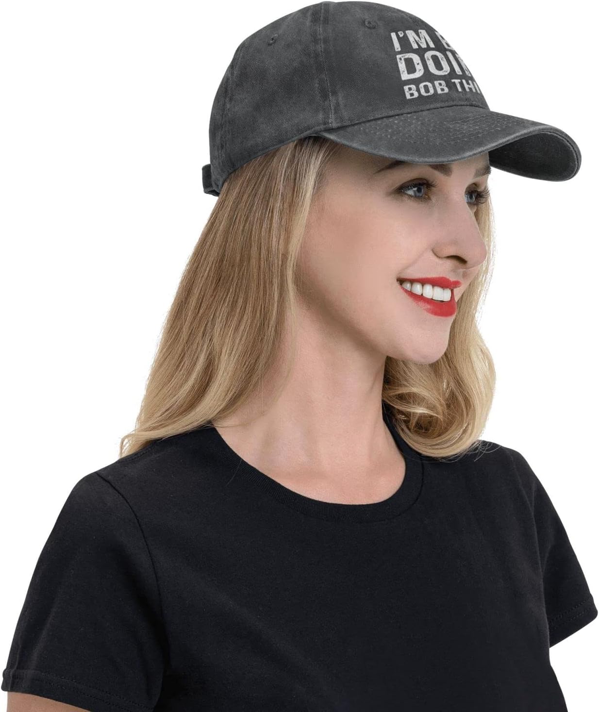 Personalized Im Bob Doing Bob Things Cap