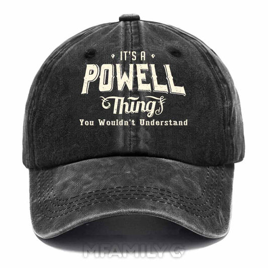 Powell Thing Washed Baseball Cap