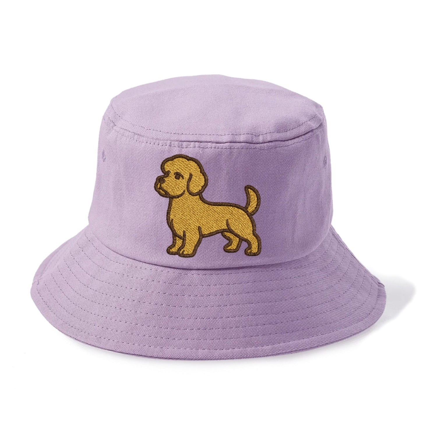 Dandie Dinmont Terrier Mustard Colored Pose Bucket Hat