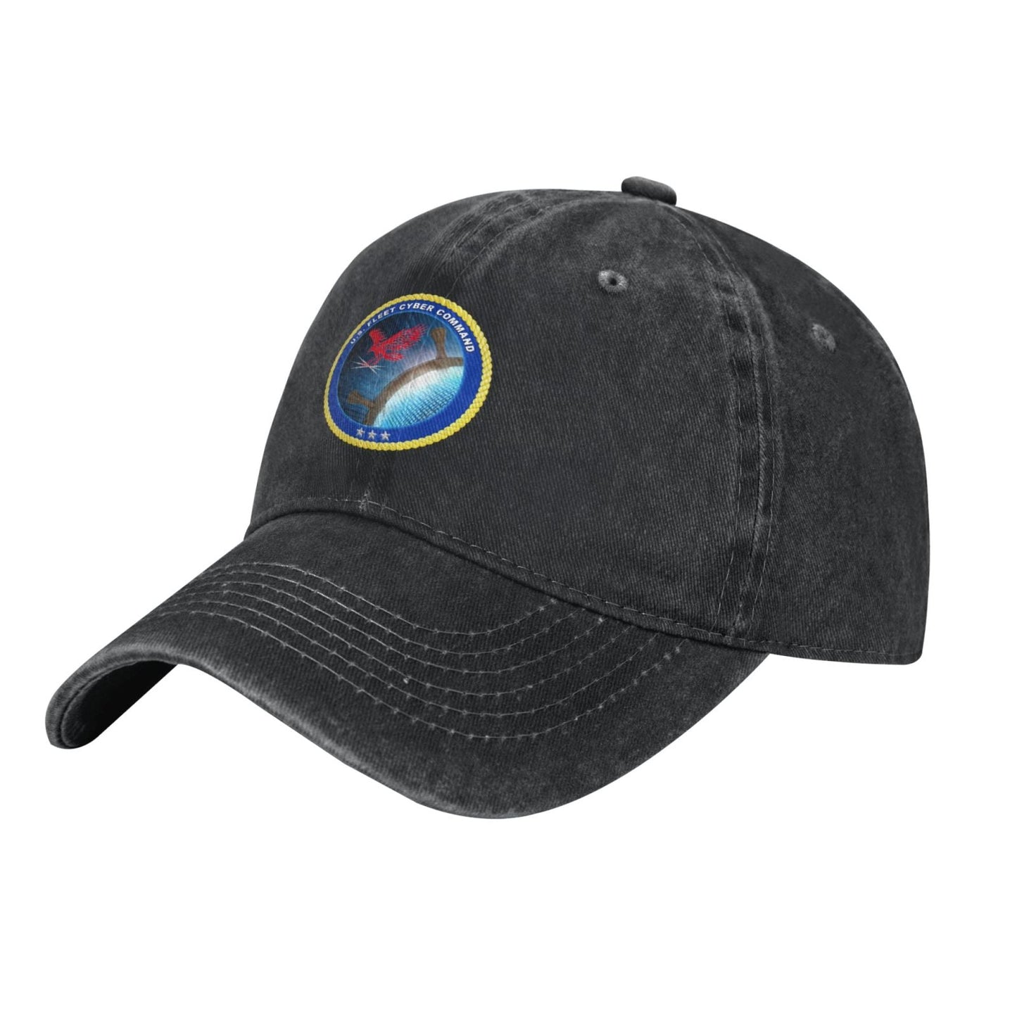 Seal Of The United States Fleet Cyber Command Printed unisex baseball cap adjustable cap veteran gift