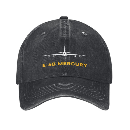 E-6B Mercury Printing unisex baseball cap adjustable hats Outdoor leisure hat veteran gift